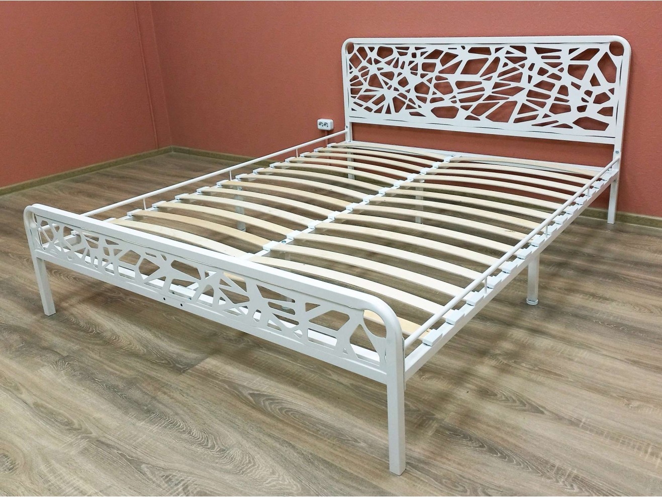 Кровать КМД 16 ОРИОН 160 белый арт. 891483