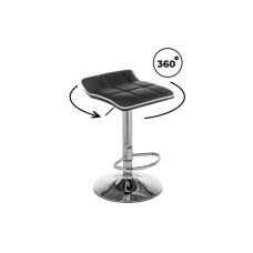 Fera black / white Барный стул