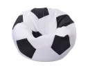 Кресло -мешок Мяч оксфорд арт.ball_013_015, белый, черный арт. 1606189