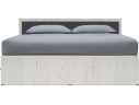 Фиеста NEW Кровать 1,6м с ящиками (Дуб крафт белый/Графит) арт. 1213995