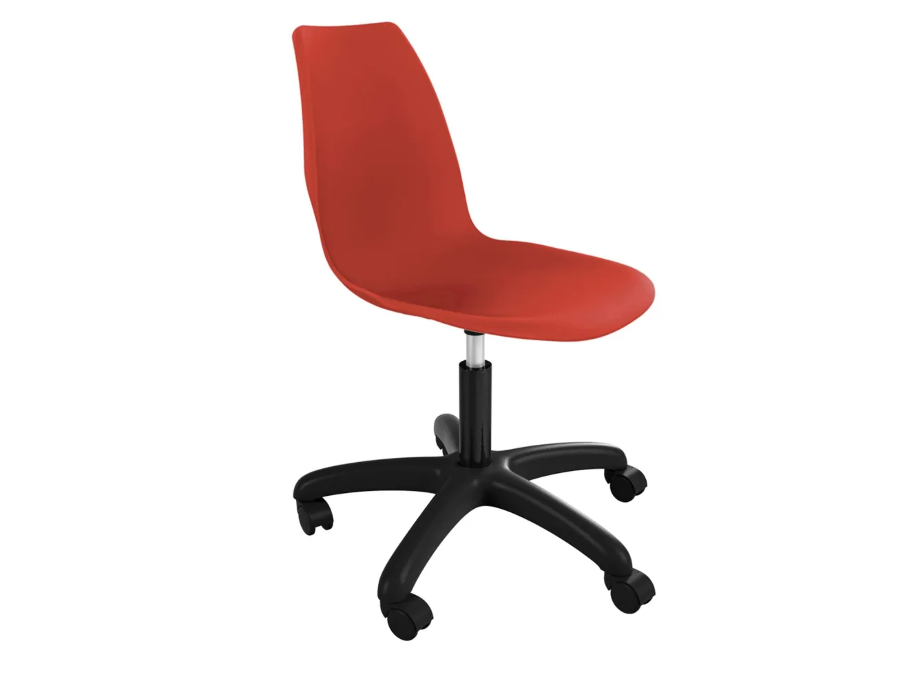 Стул подъемно-поворотный Sheffilton SHT-ST29/S120 красный RAL3020/черный муар арт. 1562125