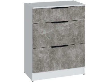 Обувница Мадрид (0,7), Белый/Ателье светлое