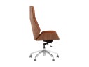 Кресло руководителя TopChairs Crown SN коричневый