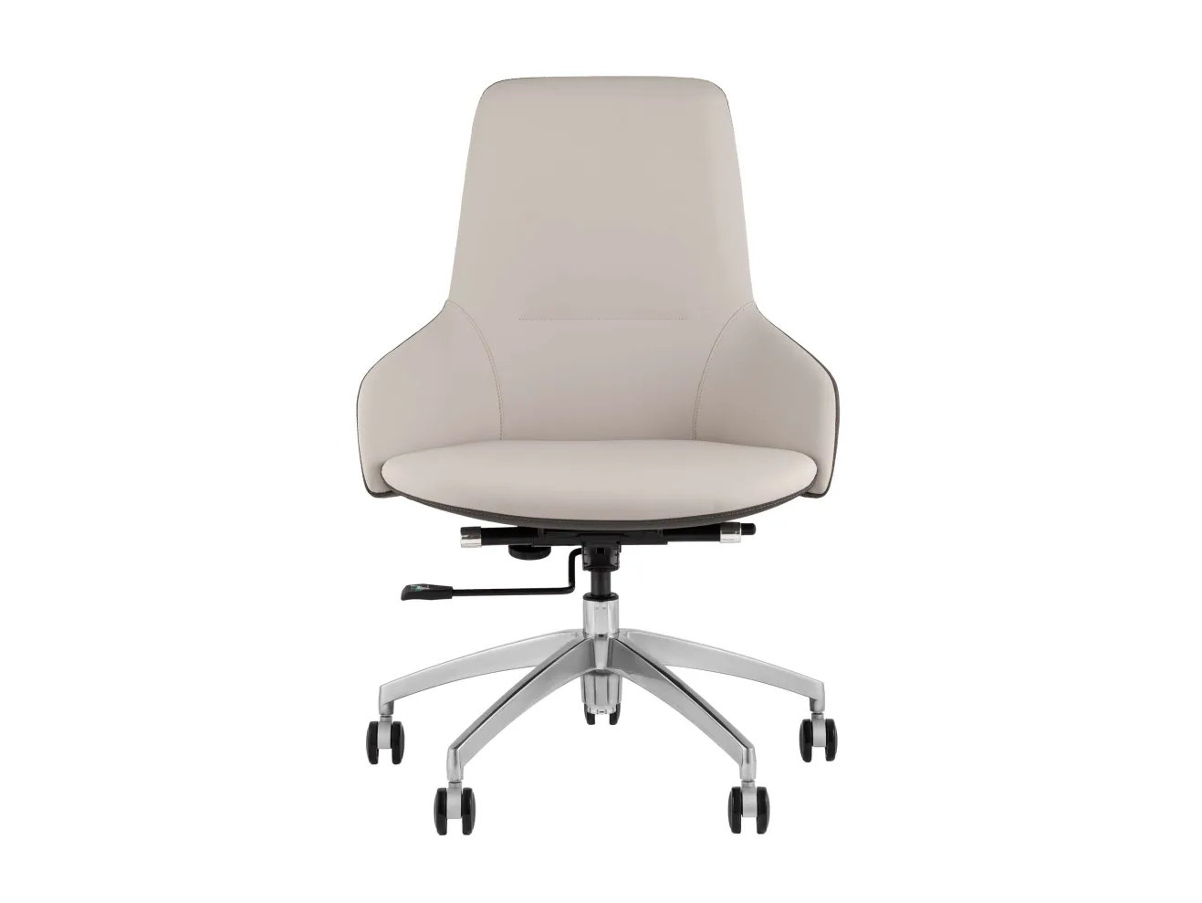 Кресло офисное STOOL GROUP TopChairs Soulo бежевый/серый арт. 1568045