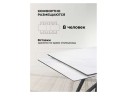 Вилсон 160(220)х89х75 белый мрамор snow white / черный Керамический стол