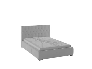 Октавия Кровать интерьерная 140 светло-серый ромб, ПМ
