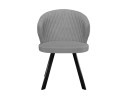 Стул DikLine 249 поворотный, B22 GREY, ножки черные