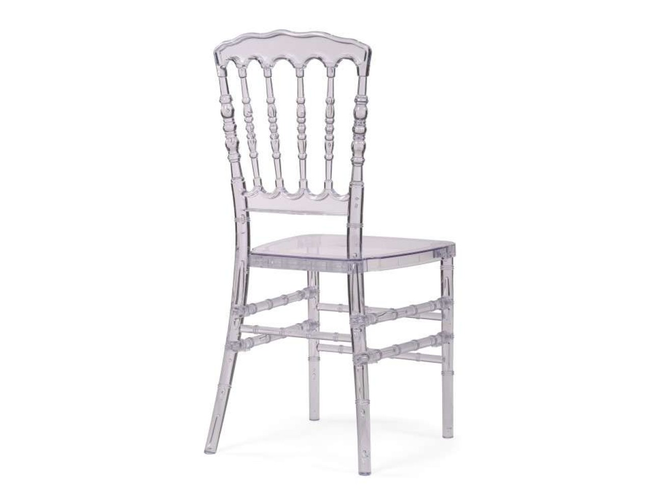 Chiavari 1 clear white Пластиковый стул