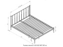 Кровать КМД 26 Бриз 160 белый арт. 1217529