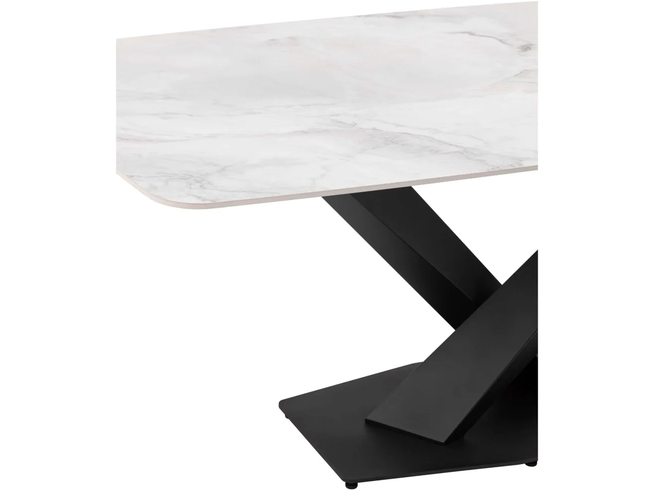 Стол обеденный STOOL GROUP Belle 180х90 белый мрамор арт. 1567867