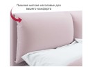 Мягкая кровать Vita 1600 лиловая с ортопедическим основанием