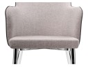 Benza beige fabric Стул на металлокаркасе