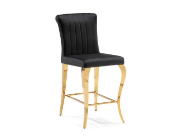 Joan black / gold Барный стул