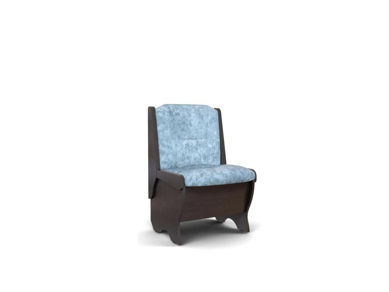 Скамья Лотос 550 / Венге / Велюр Лагуна арт. 1149685