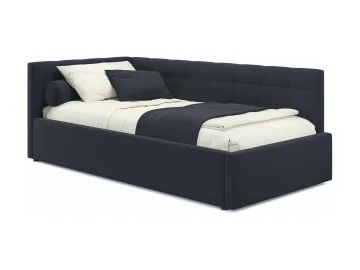 Односпальная кровать-тахта Bonna 900 темная ортопед.основание с матрасом PROMO B COCOS