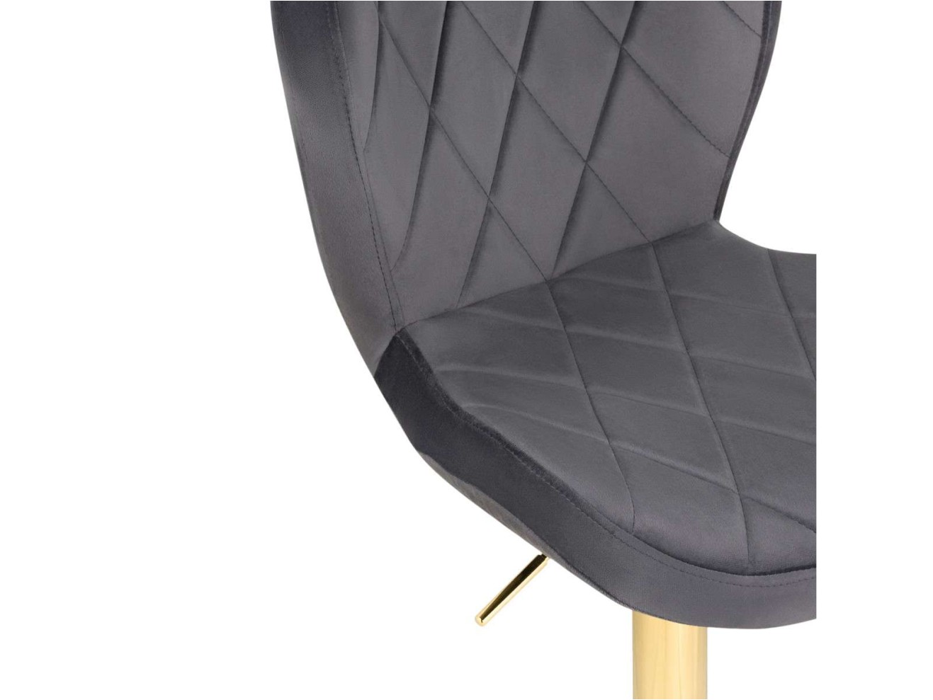 Porch dark gray / golden Барный стул арт. 1254885