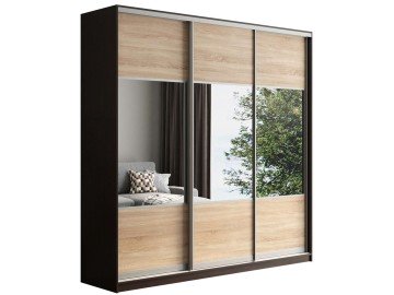 Шкаф купе 3-х дверный Бавария 2500