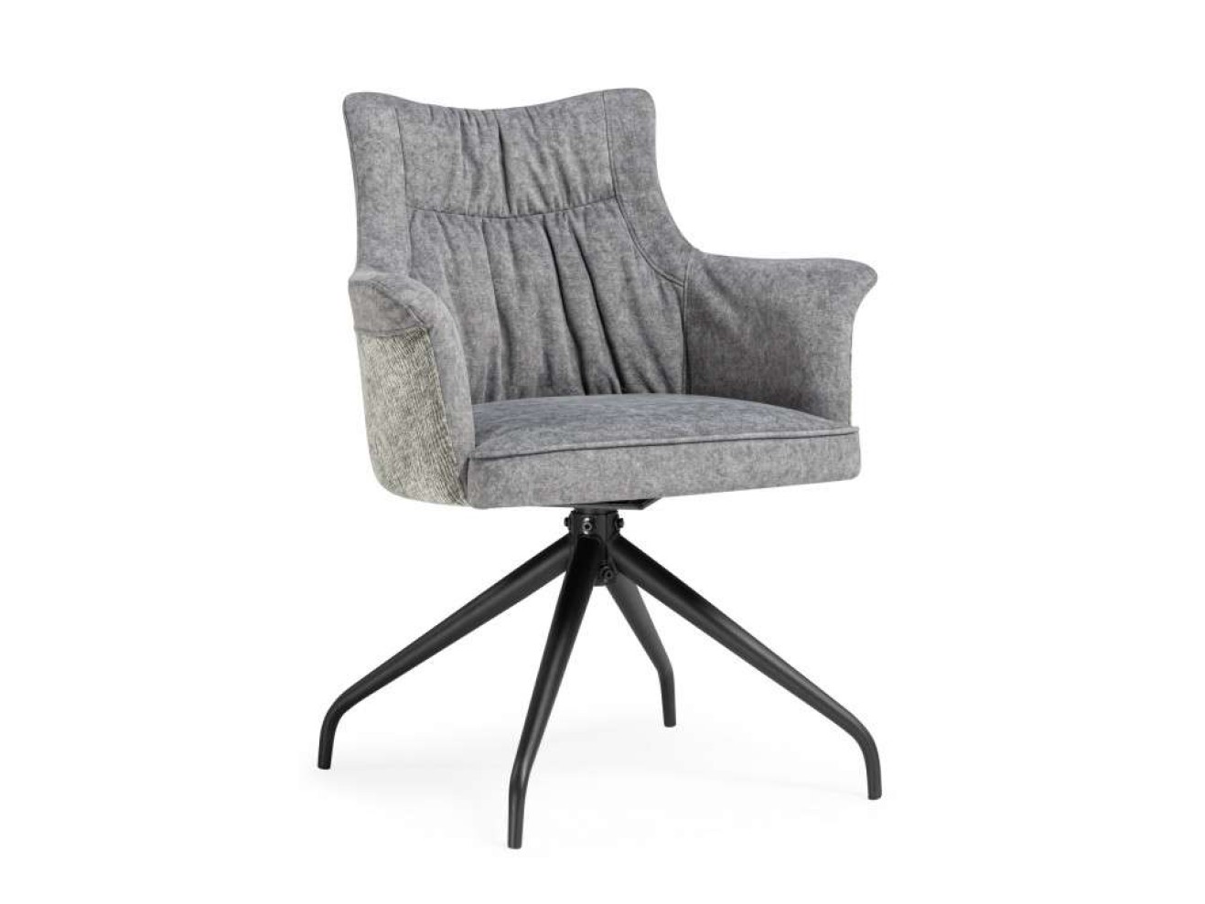 Kaser 360 крутящийся grey / black Стул на металлокаркасе