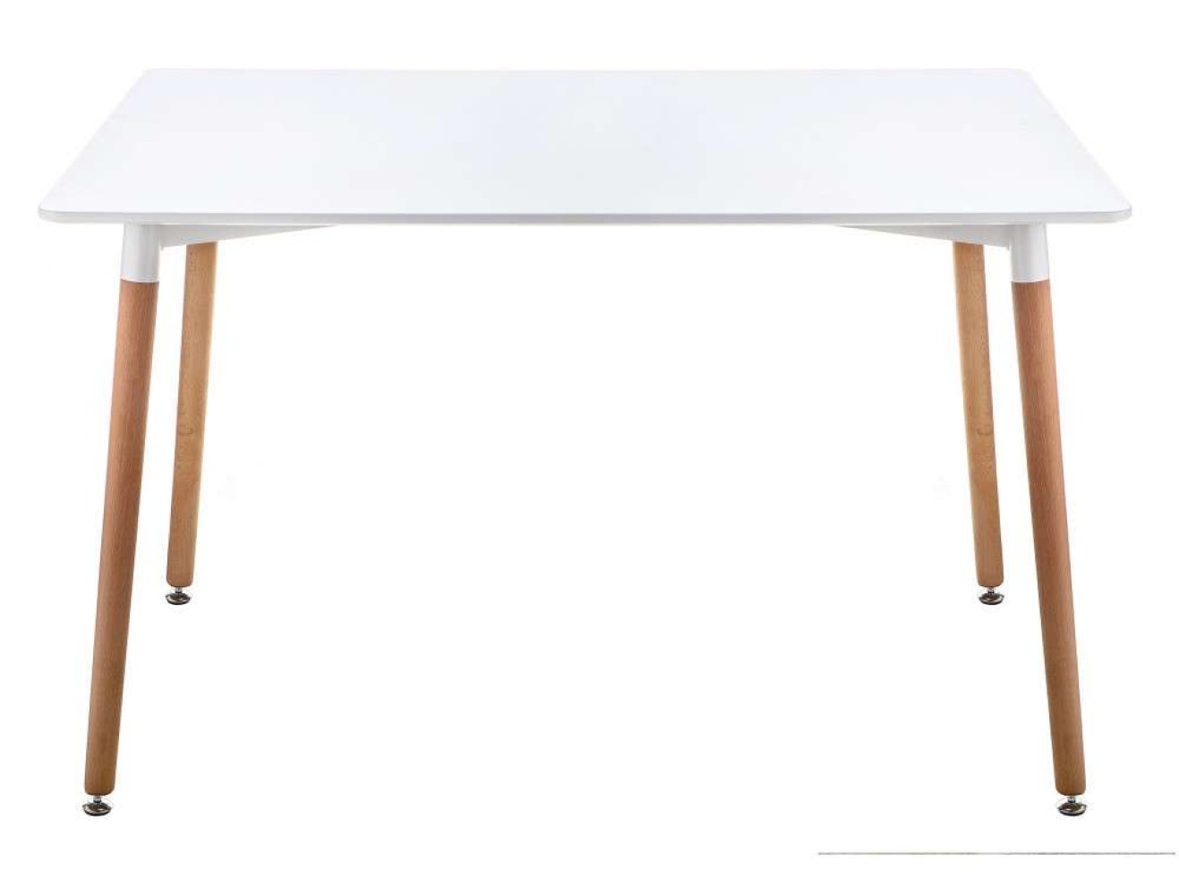 Table 120 white / wood Стол деревянный арт. 867409