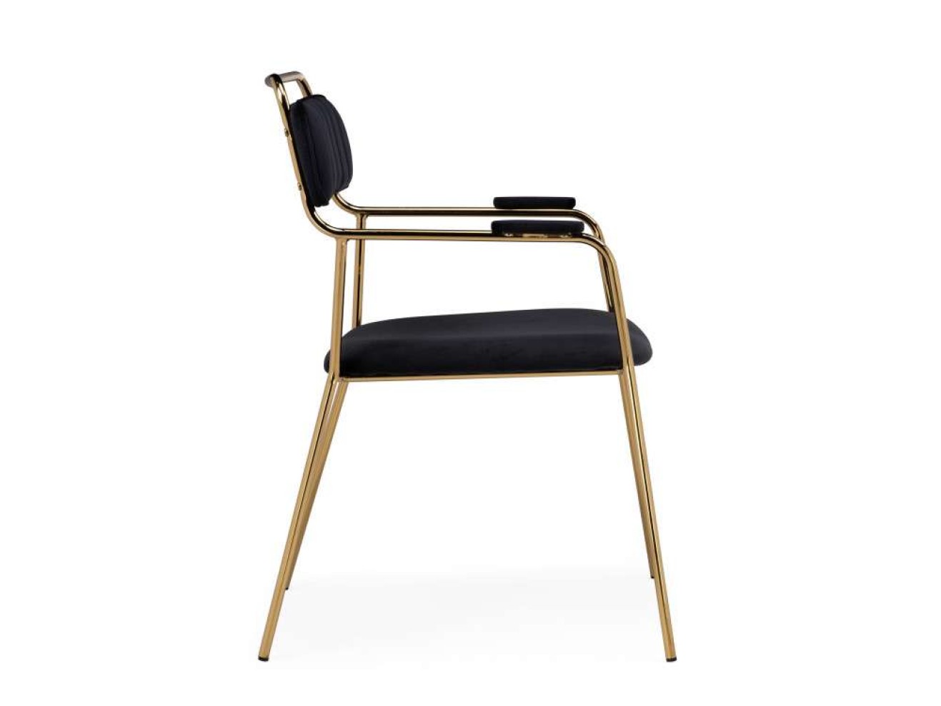 Aspen black / gold Стул на металлокаркасе
