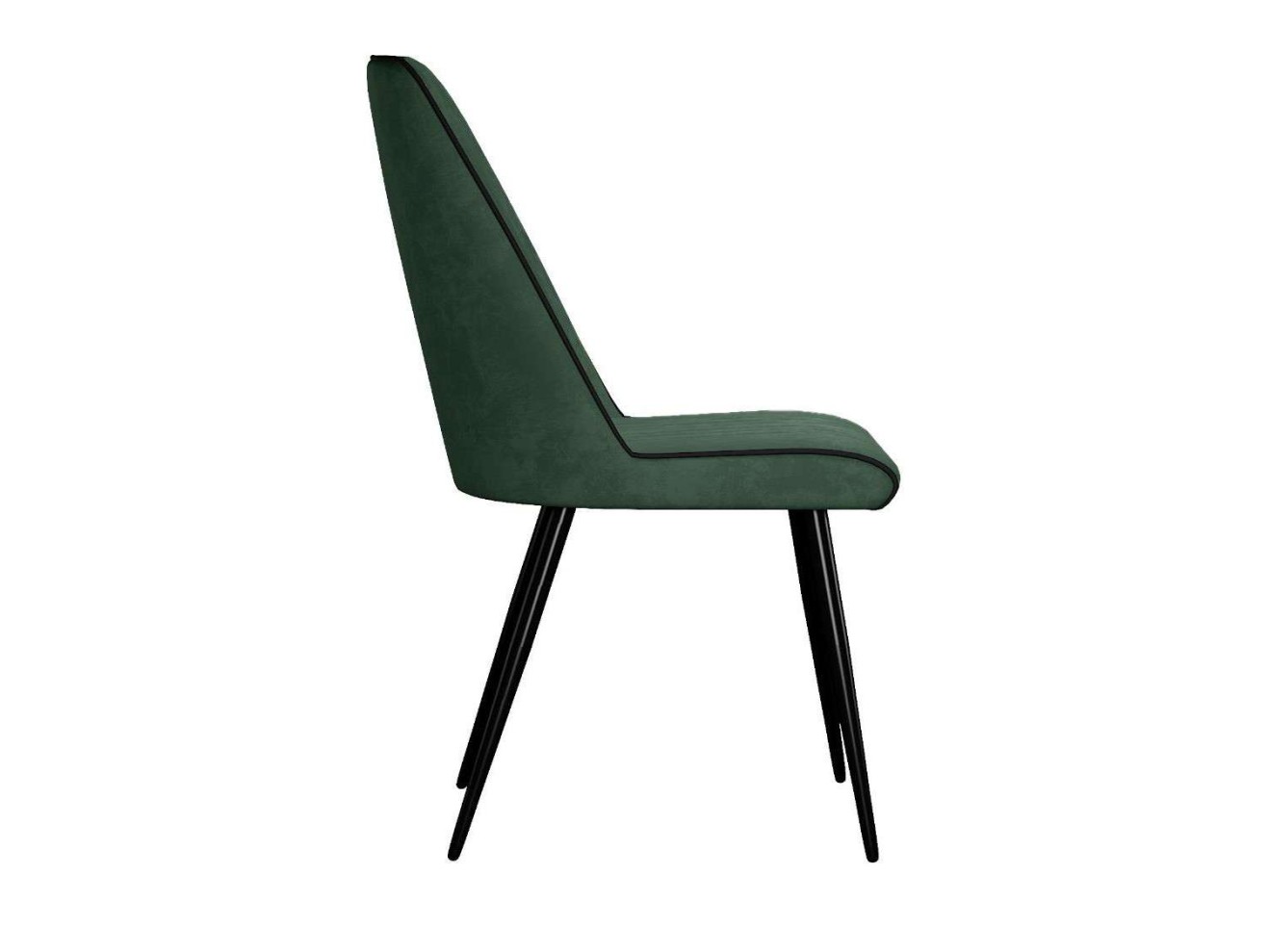 Стул DikLine 325 B10 GREEN , ножки черные арт. 1563065