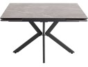 Стол обеденный STOOL GROUP Marmer 120-180/80/76 столешница МДФ16/керамика Антрацит