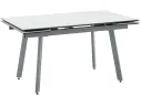 Стол обеденный STOOL GROUP Тайл 140-200*85 Snow white, подстолье серое арт. 1568359