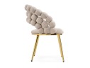 Ball beige / gold Стул на металлокаркасе арт. 1034035