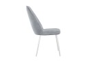 Стул DikLine 326 B22 GREY, ножки белые