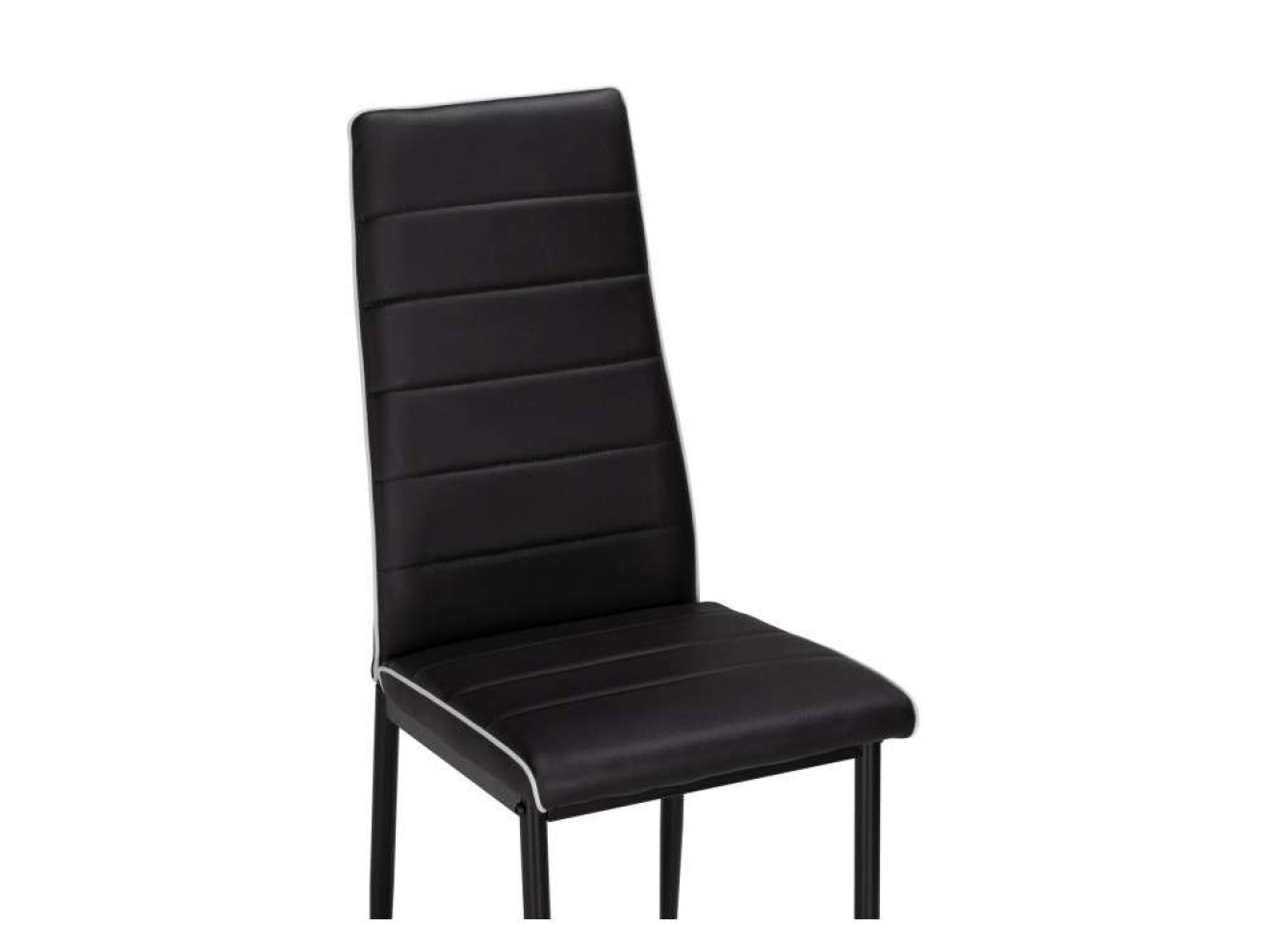 DC2-001 black / white Стул на металлокаркасе арт. 626999