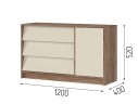 Комод 1200 Рейн
