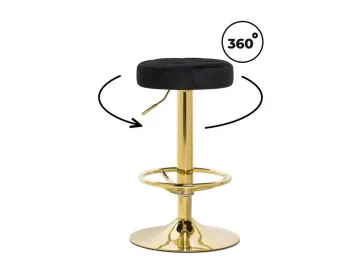 Marun black / gold Барный стул