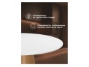 Huge 120х75 white / brown Стол деревянный