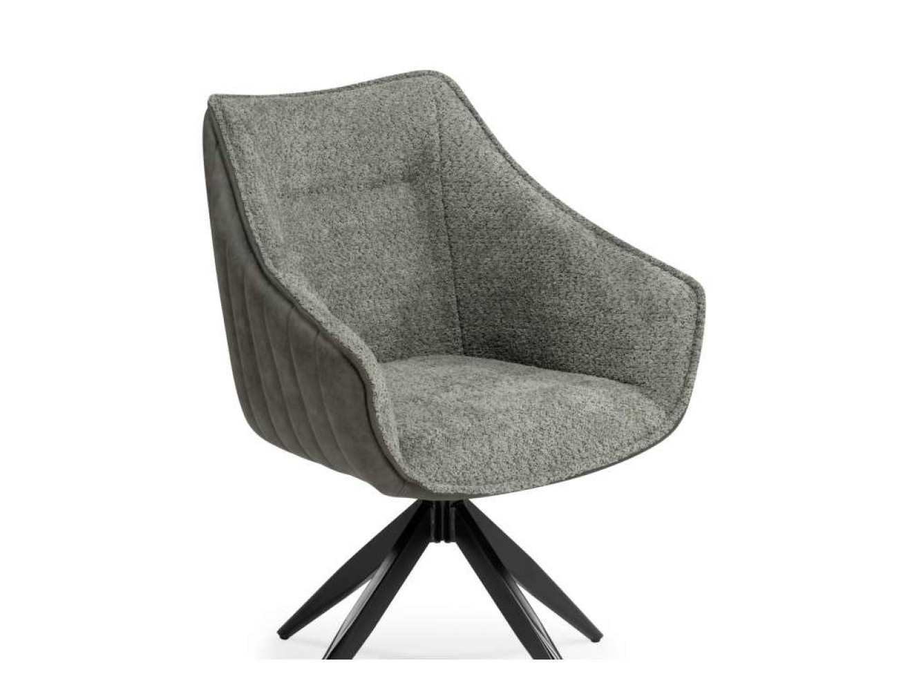 Kansas gray / graphite gray / black Стул на металлокаркасе арт. 1153307