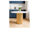 Барел 110 onyx bianco soft satin / золотой Керамический стол арт. 1579501