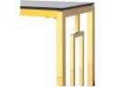 Консоль Stool Group БРУКЛИН 115х30 Стекло smoke/Сталь золото арт. 1599783