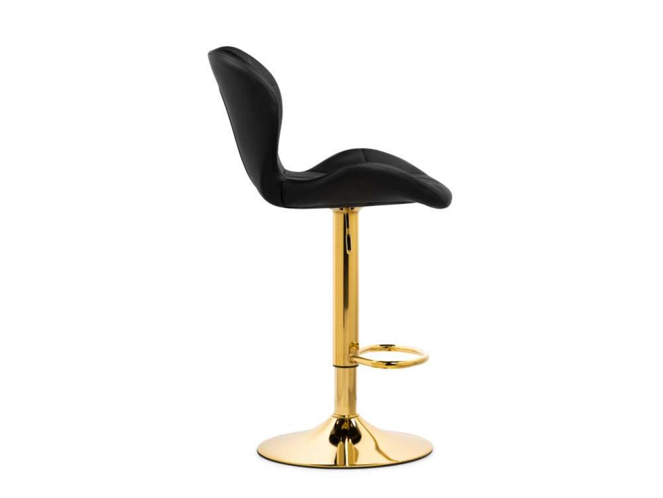 Trio black / gold Барный стул
