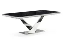 Levon 200x100x75 black Стол стеклянный арт. 1535239