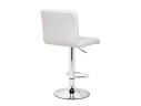 Paskal white / chrome Барный стул