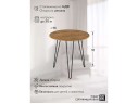 Стол журнальный Калифорния РИД 530 дуб американский арт. 1038613