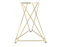 Milena white / gold Стол деревянный