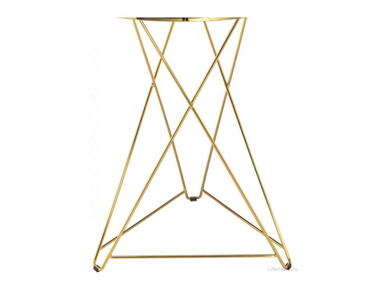 Milena white / gold Стол деревянный