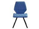 Стул DikLine 242M B8 BLUE, ножки черные