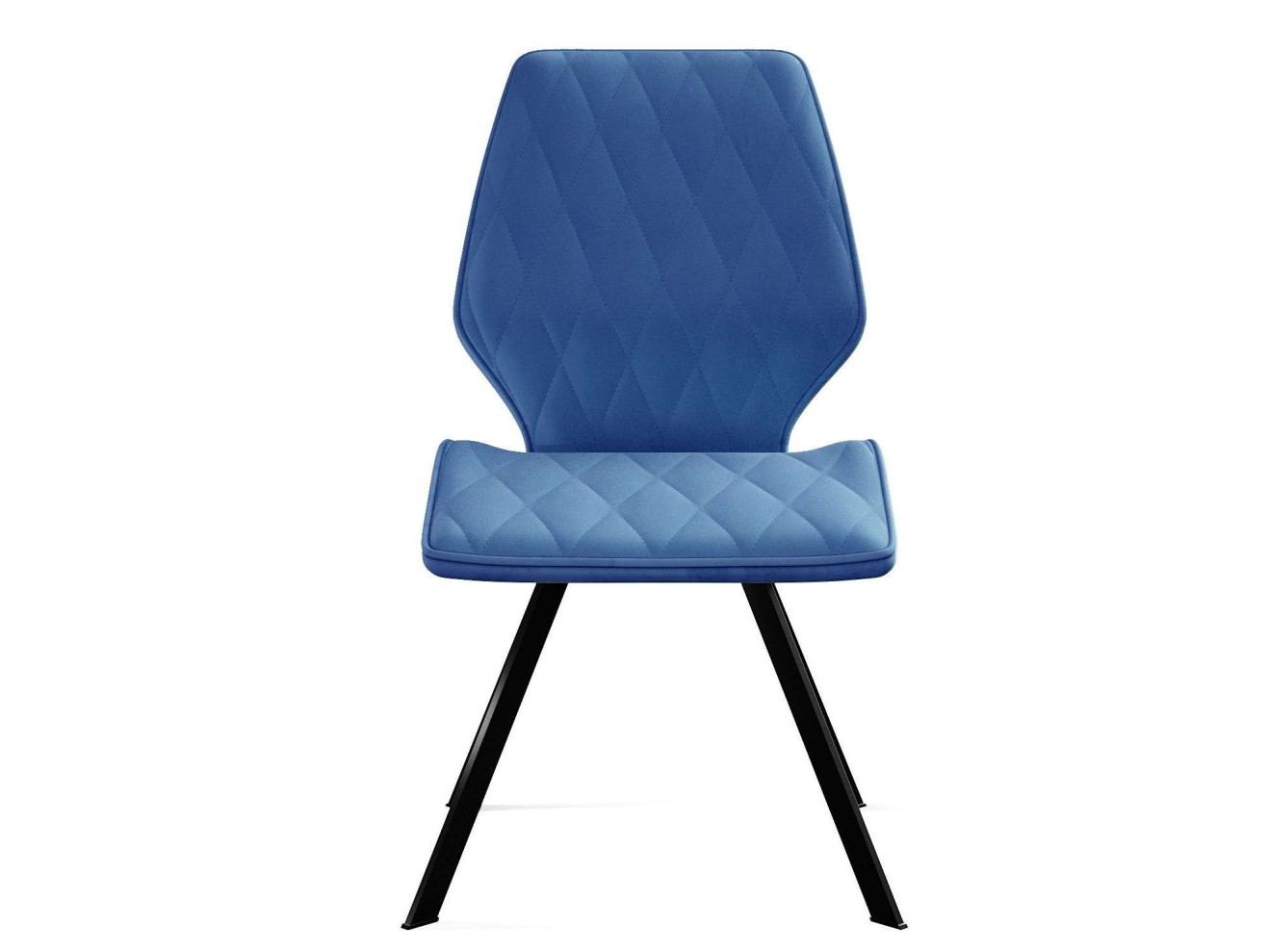 Стул DikLine 242M B8 BLUE, ножки черные