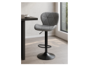 Trio light gray / black Барный стул