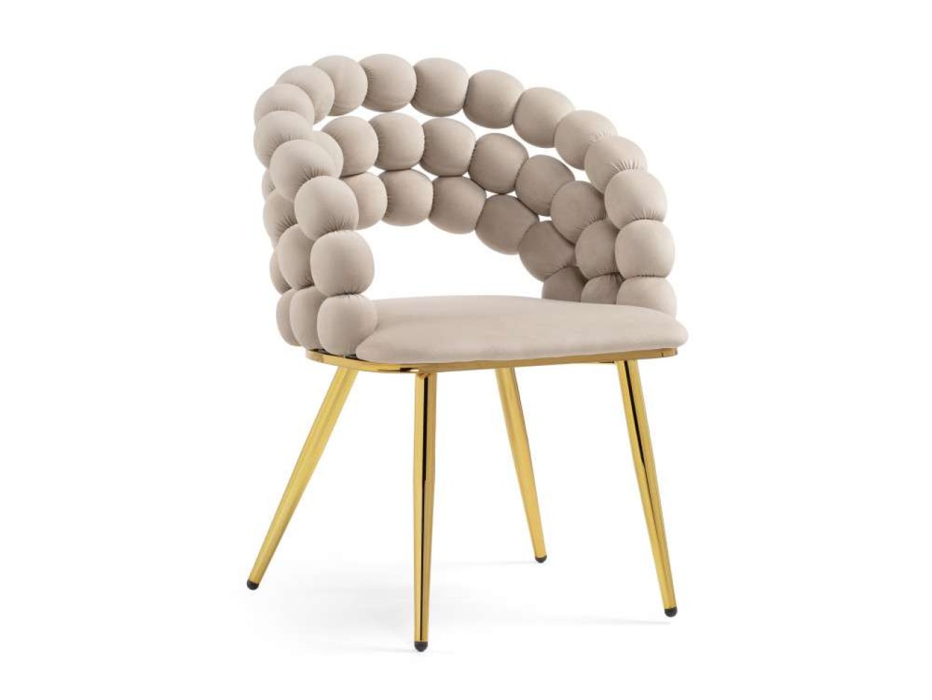 Ball beige / gold Стул на металлокаркасе