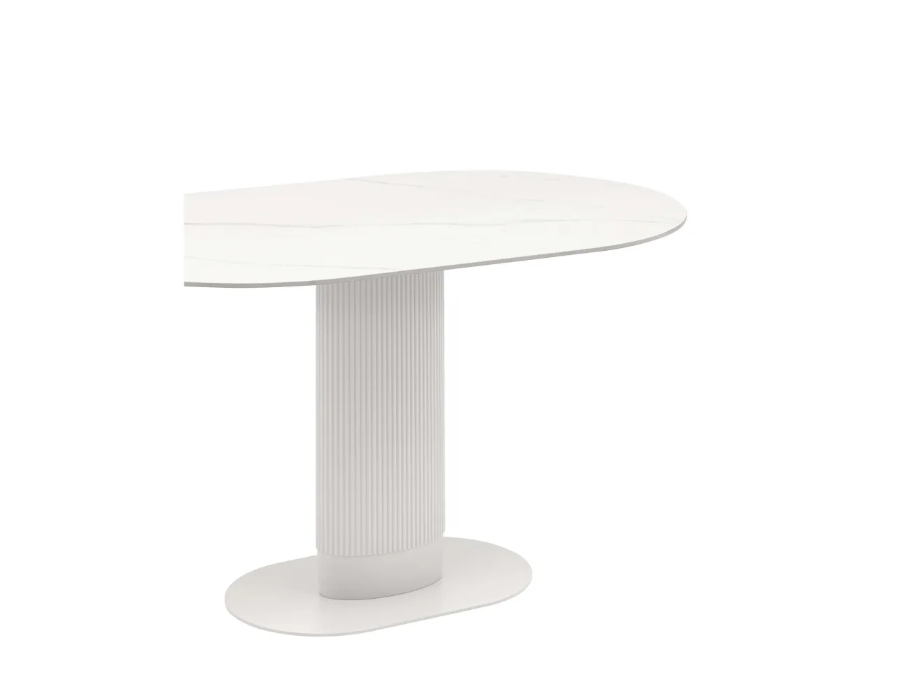 Стол обеденный STOOL GROUP Mystery 130*80 Белый, керамика арт. 1568061