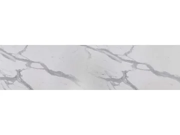 Стеновая панель Гранит белый глянец