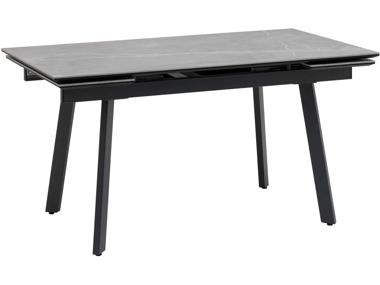 Стол обеденный STOOL GROUP Тайл 140-200*85 Larka Grey, подстолье металл антрацит арт. 1568401