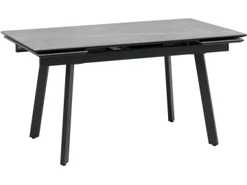 Стол обеденный STOOL GROUP Тайл 140-200*85 Larka Grey, подстолье металл антрацит